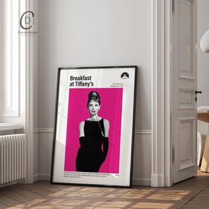 Audrey Hepburn film poszter, kép, vászonkép, dekoráció - otthon & életmód - dekoráció - kép & falikép - poszter - Meska.hu