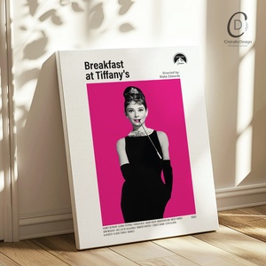 Audrey Hepburn film poszter, kép, vászonkép, dekoráció - otthon & életmód - dekoráció - kép & falikép - poszter - Meska.hu