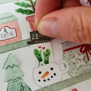 Adventi naptár, csináld magad kalendárium, letölthető, digitális, nyomtatható - karácsony - adventi díszek - adventi naptár - Meska.hu