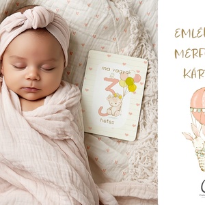 Mérföldkő kártyacsomag, baba box (17 db) - Meska.hu
