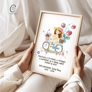 Köszönőajándék óvó néniknek, dadusoknak, ballagásra búcsúajándék, ajándékkísérő - otthon & életmód - papír, írószer - ajándékozás kellékei - ajándékkísérő - Meska.hu