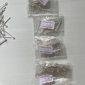 Kiárusítás, szerelőpálca ezüst színben - kellékek & szerszámok - ékszerkellék - fülbevaló alap - Meska.hu