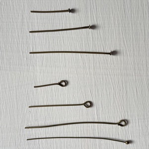 Kiárusítás, szerelőpálca réz színben, Kellékek & szerszámok, Ékszerkellék, Fülbevaló alap, Ékszerkészítés, MESKA