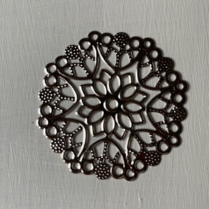 Kiárusítás, ezüst színű hópehely, fém medál , Kellékek & szerszámok, Ékszerkellék, Charmok, Ékszerkészítés, MESKA