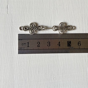 Kiárusítás, ezüst színű ékszerkapocs - kellékek & szerszámok - ékszerkellék - nyaklánc kapocs - Meska.hu