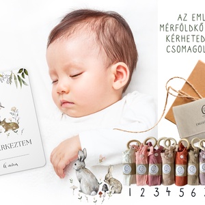 Mérföldkő kártya, erdei állatos, baba box 16 db - baba - mama - babafotózás - baba mérföldkő kártyák - Meska.hu