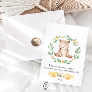 Erdei állatos köszönőajándék óvó néniknek, ballagásra búcsúajándék, ajándékkísérő - otthon & életmód - papír, írószer - ajándékozás kellékei - képeslap, üdvözlőlap - Meska.hu