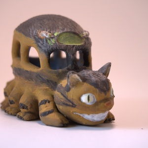 Totoro-Catbus - művészet - makett, modell - Meska.hu