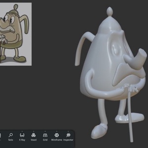 Kannabácsi egyedi figura (Cuphead) Csészefej és Bögrearc -  - Meska.hu