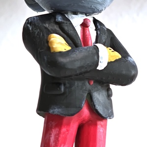Business Cuphead figura (Csészefej) - otthon & életmód - dekoráció - dísztárgy - Meska.hu