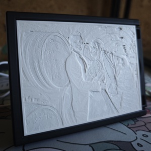 Litofán fénykép (egyedi, rendelésre készül, beépített USB-s LED+ keret) - otthon & életmód - dekoráció - kép & falikép - 3d képek - Meska.hu