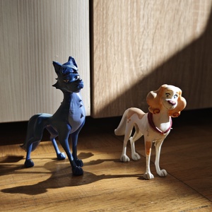 Belfort és Lupin - otthon & életmód - dekoráció - dísztárgy - Meska.hu