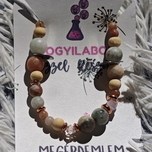 Kézzel készített karkötő , Ékszer, Karkötő, Gyöngyös karkötő, Ékszerkészítés, MESKA