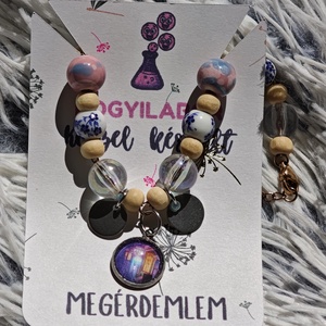 Kézzel készített karkötő , Ékszer, Karkötő, Gyöngyös karkötő, Ékszerkészítés, MESKA