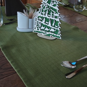 Karácsonyi asztali dekoráció  - Meska.hu