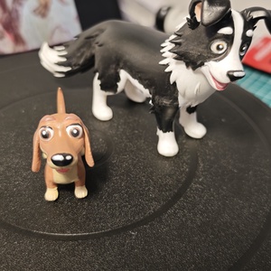 Egyedi rajz alapján készült kutyák - otthon & életmód - dekoráció - asztal és polc dekoráció - könyvszobor - Meska.hu