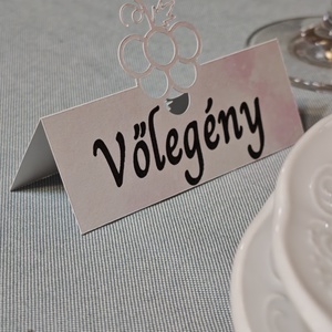 Egyedi névtábla esküvőre , Esküvő, Dekoráció, Tábla & Jelzés, Mindenmás, MESKA