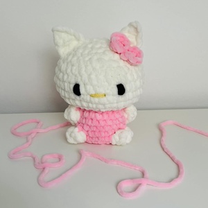 Horgolt Hello Kitty - Meska.hu