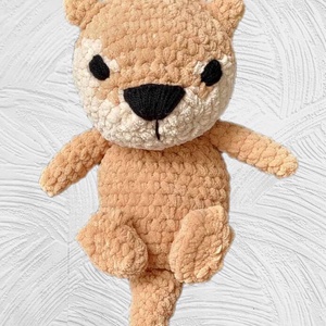 Horgolt vidra - Meska.hu