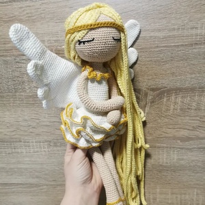 Horgolt angyal, Baba - mama, Babafotózás, Babafotózási kellékek, , MESKA