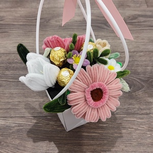 Zsenília virág box - otthon & életmód - virágdekoráció - virágok - virágbox - Meska.hu