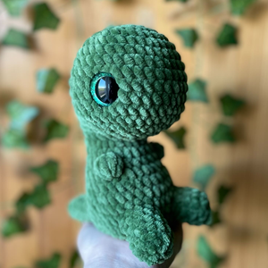 Horgolt plüss dinó - játék & sport - plüssállat & játékfigura - plüss dínók - Meska.hu