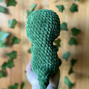 Horgolt plüss dinó - játék & sport - plüssállat & játékfigura - plüss dínók - Meska.hu