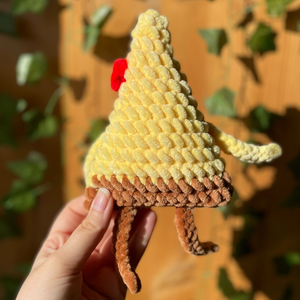 Horgolt plüss pizza szelet - játék & sport - plüssállat & játékfigura - más figura - Meska.hu