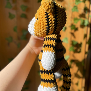 Horgolt plüss tigris - játék & sport - plüssállat & játékfigura - más figura - Meska.hu