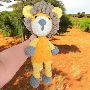 Horgolt oroszlán (amigurumi), Játék & Sport, Plüssállat & Játékfigura, Más figura, Horgolás, MESKA