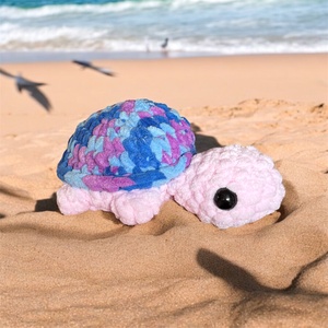 Horgolt mini tengeri teknős (amigurumi), Játék & Sport, Plüssállat & Játékfigura, Más figura, Horgolás, MESKA