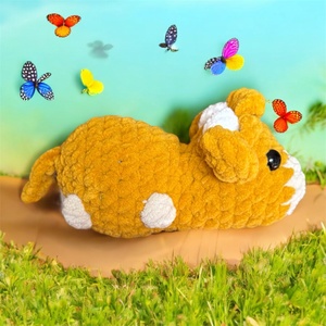 Horgolt highland tehén (amigurumi) - Meska.hu
