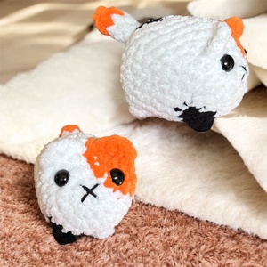 Horgolt kis cica (amigurumi) - játék & sport - plüssállat & játékfigura - cica - Meska.hu