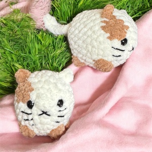 Horgolt mini cica (amigurumi) - Meska.hu
