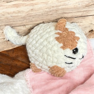 Horgolt mini cica (amigurumi) - játék & sport - plüssállat & játékfigura - cica - Meska.hu