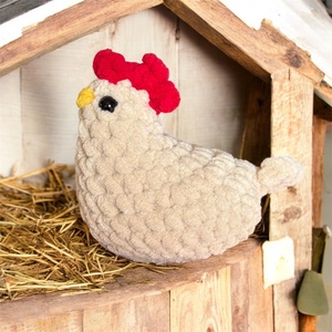 Horgolt tyúk (amigurumi), Játék & Sport, Plüssállat & Játékfigura, Más figura, Horgolás, MESKA
