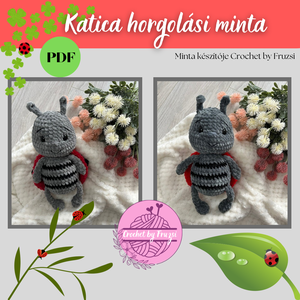 Katica horgolási minta( PDF formátumban) - Meska.hu