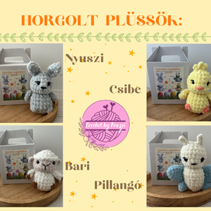 Húsvéti horgolt plüssök tojásban - játék & sport - plüssállat & játékfigura - más figura - Meska.hu