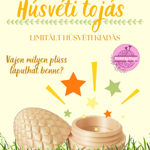 Húsvéti horgolt plüssök tojásban - játék & sport - plüssállat & játékfigura - más figura - Meska.hu