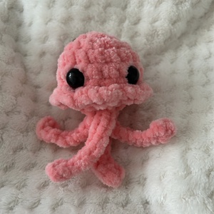 Horgolt mini medúza - Meska.hu