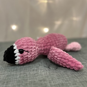 Horgolt flamingó, Játék & Sport, Plüssállat & Játékfigura, Madár, Horgolás, Varrás, MESKA