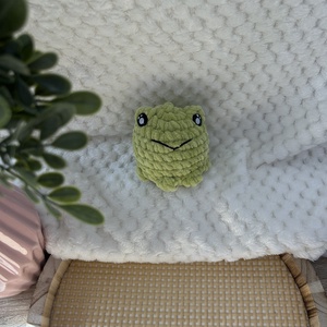 Horgolt béka, Játék & Sport, Plüssállat & Játékfigura, Béka, Horgolás, Varrás, MESKA