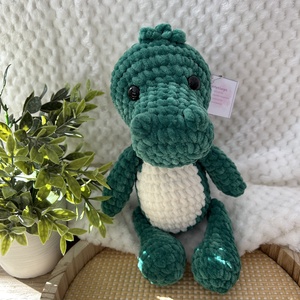 Horgolt krokodil , Játék & Sport, Plüssállat & Játékfigura, Plüss dínók, Horgolás, Varrás, MESKA
