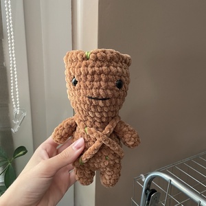 Horgolt plüss Groot - játék & sport - plüssállat & játékfigura - plüss mesefigurák - Meska.hu