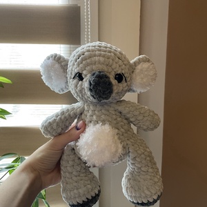 Horgolt plüss koala, Játék & Sport, Plüssállat & Játékfigura, Más figura, Horgolás, MESKA