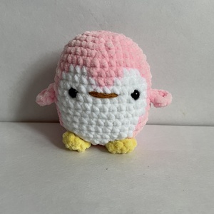 Horgolt plüss pingvin - játék & sport - plüssállat & játékfigura - más figura - Meska.hu