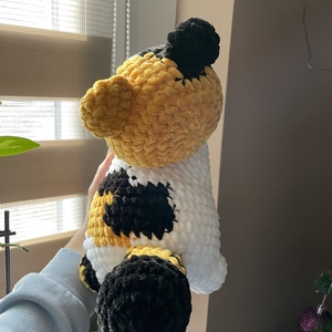 Horgolt plüss kalikó cica - játék & sport - plüssállat & játékfigura - cica - Meska.hu