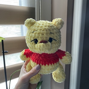 Horgolt plüss Micimackó, Játék & Sport, Plüssállat & Játékfigura, Plüss mesefigurák, Horgolás, Varrás, MESKA