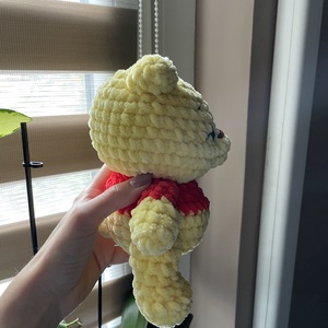 Horgolt plüss Micimackó - játék & sport - plüssállat & játékfigura - plüss mesefigurák - Meska.hu