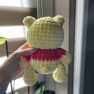 Horgolt plüss Micimackó - játék & sport - plüssállat & játékfigura - plüss mesefigurák - Meska.hu